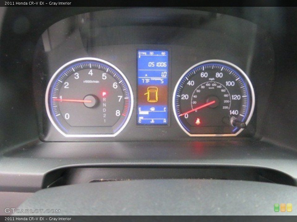 Gray Interior Gauges for the 2011 Honda CR-V EX #74185045