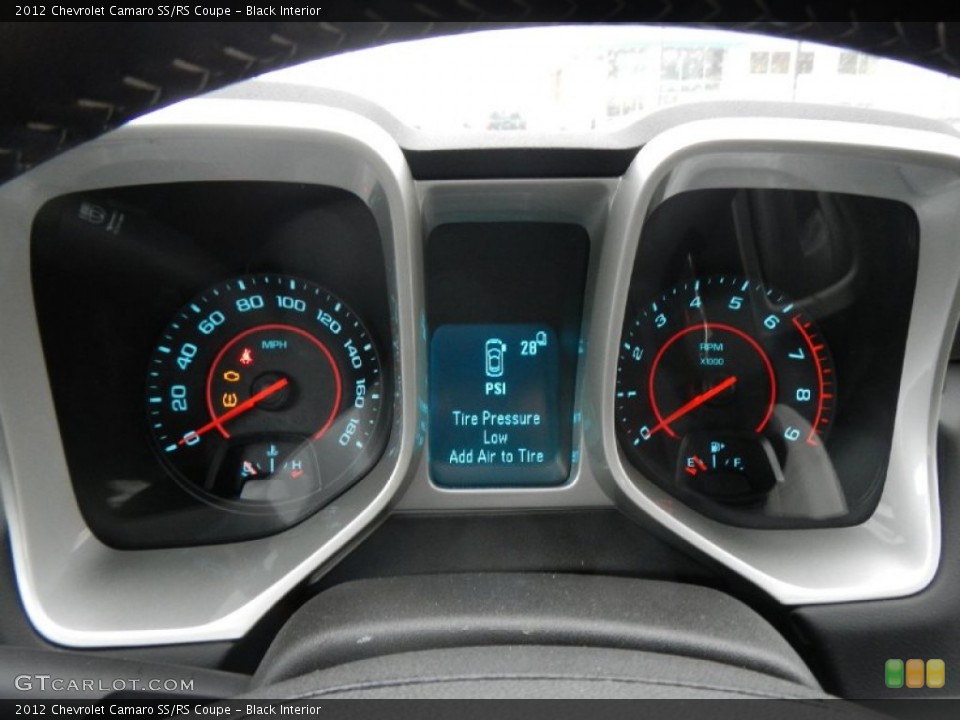 Black Interior Gauges for the 2012 Chevrolet Camaro SS/RS Coupe #74185046