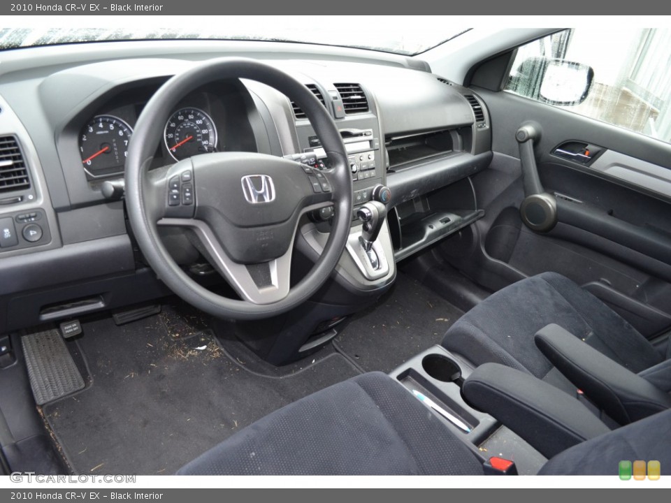 Black Interior Photo for the 2010 Honda CR-V EX #74186201