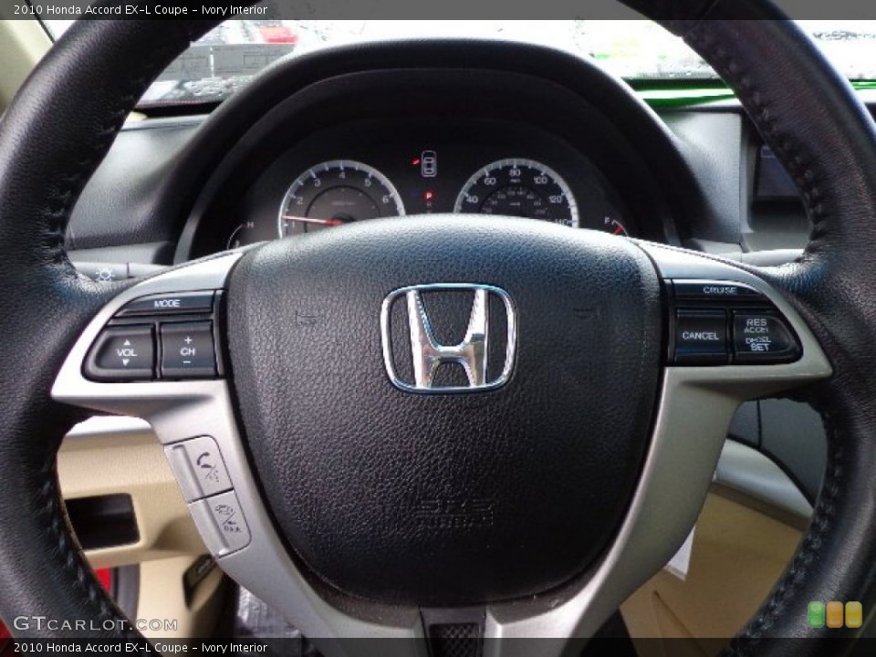 Ivory Interior Controls for the 2010 Honda Accord EX-L Coupe #74186496