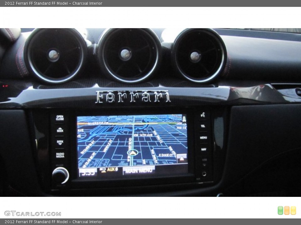 Charcoal Interior Navigation for the 2012 Ferrari FF  #74186965