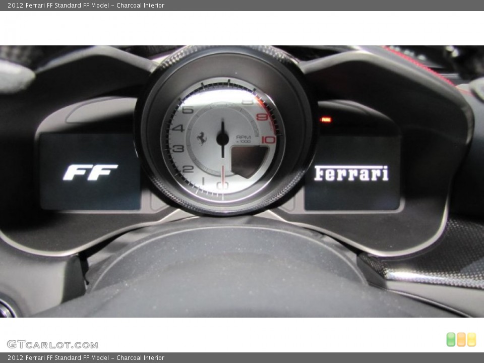 Charcoal Interior Gauges for the 2012 Ferrari FF  #74187007