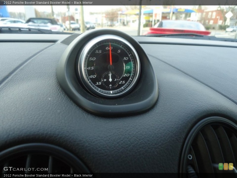 Black Interior Gauges for the 2012 Porsche Boxster  #74188894