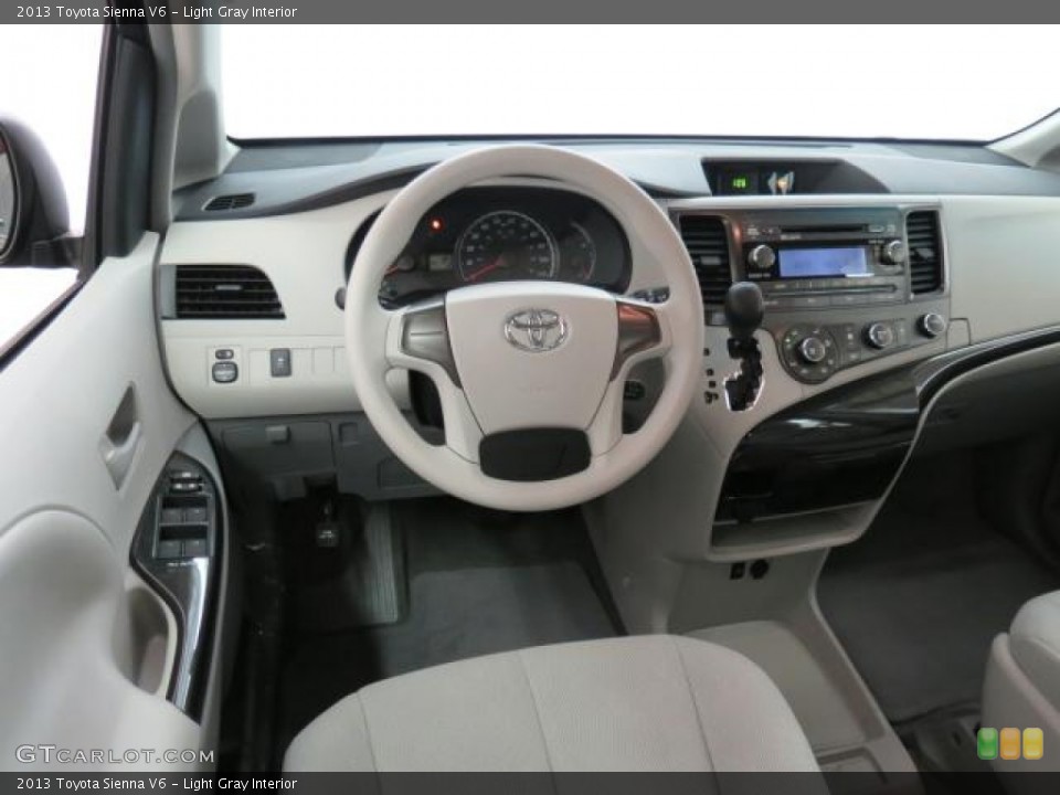 Light Gray Interior Dashboard for the 2013 Toyota Sienna V6 #74192143
