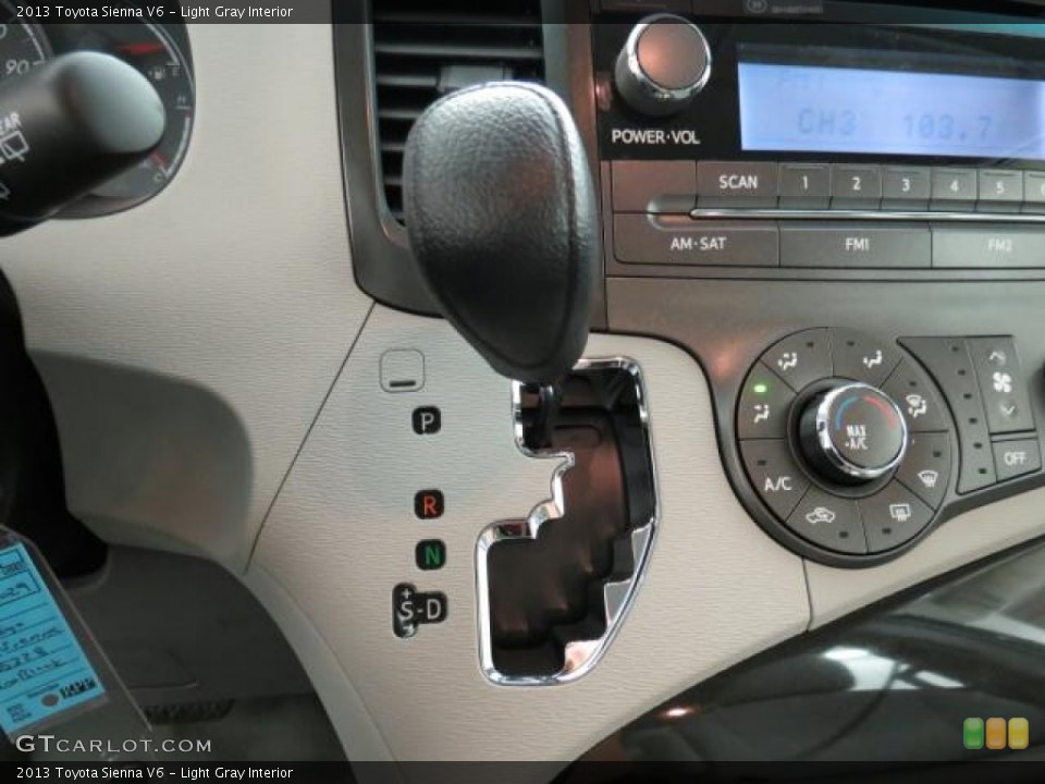 Light Gray Interior Transmission for the 2013 Toyota Sienna V6 #74192281