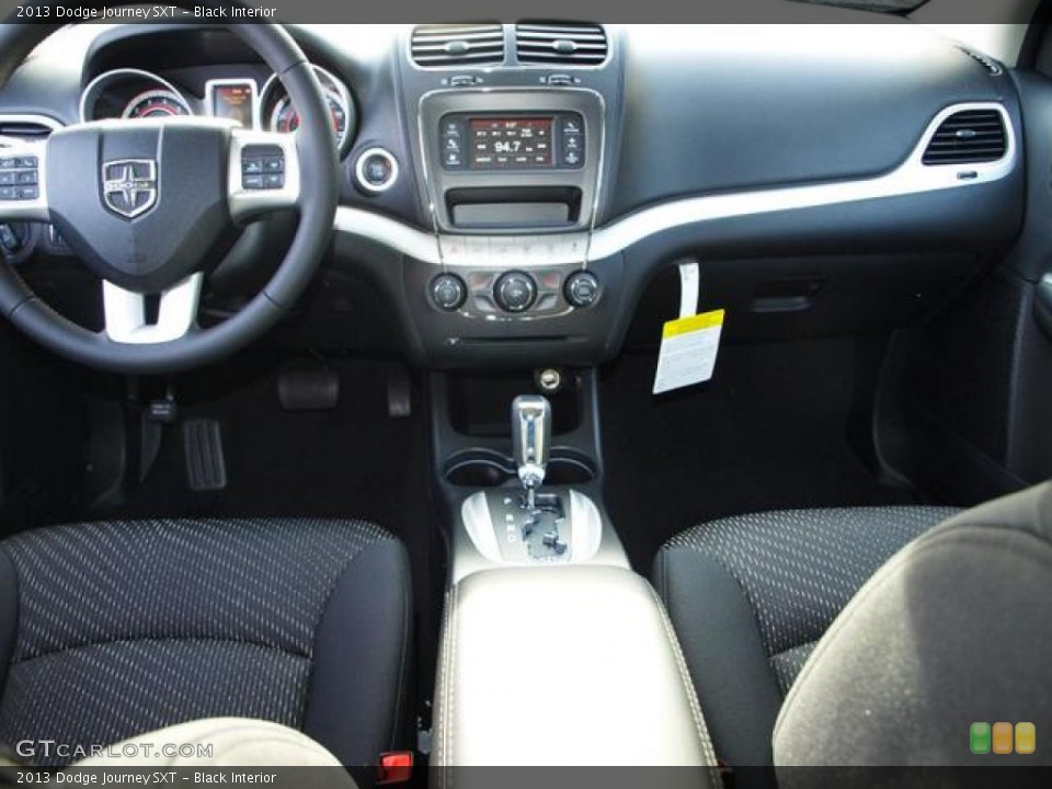 Black Interior Dashboard for the 2013 Dodge Journey SXT #74192579