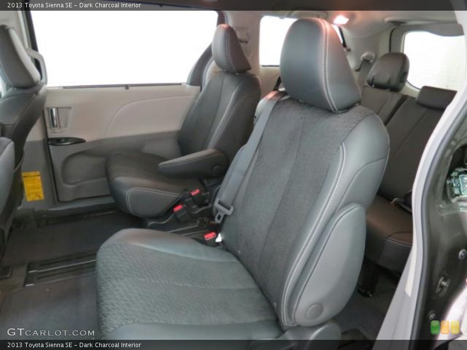 Dark Charcoal Interior Rear Seat for the 2013 Toyota Sienna SE #74193675