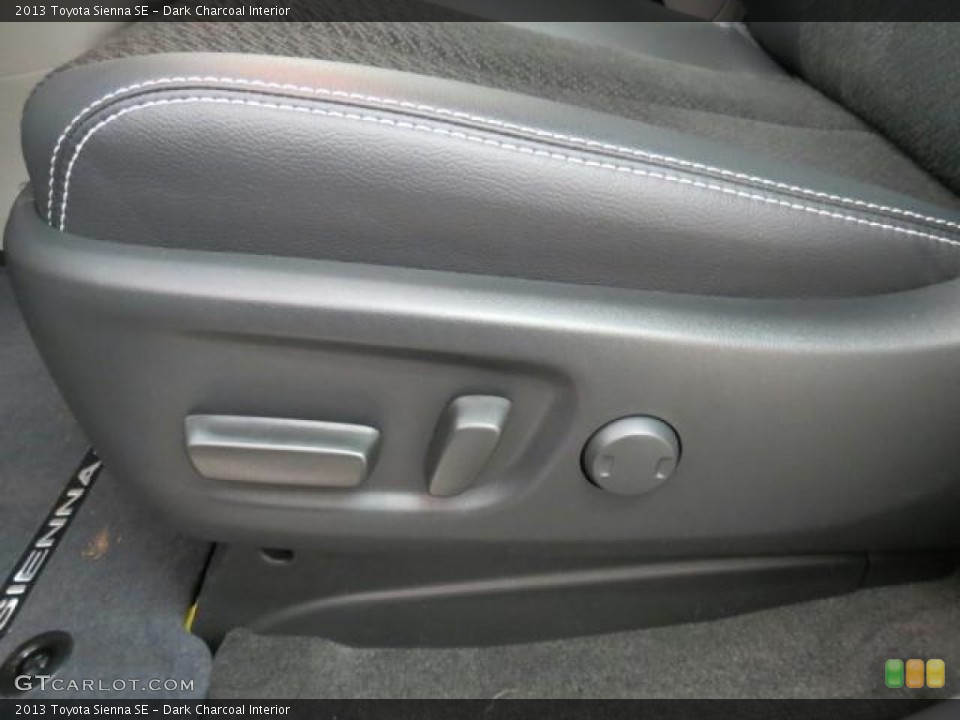 Dark Charcoal Interior Front Seat for the 2013 Toyota Sienna SE #74193712