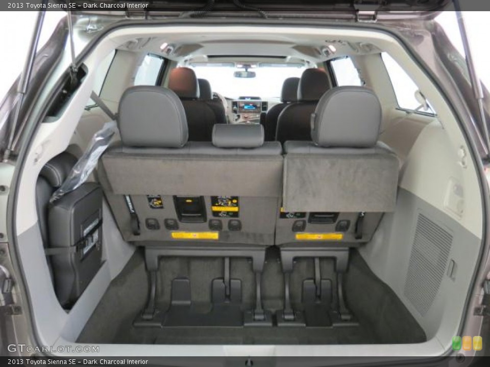 Dark Charcoal Interior Trunk for the 2013 Toyota Sienna SE #74193874