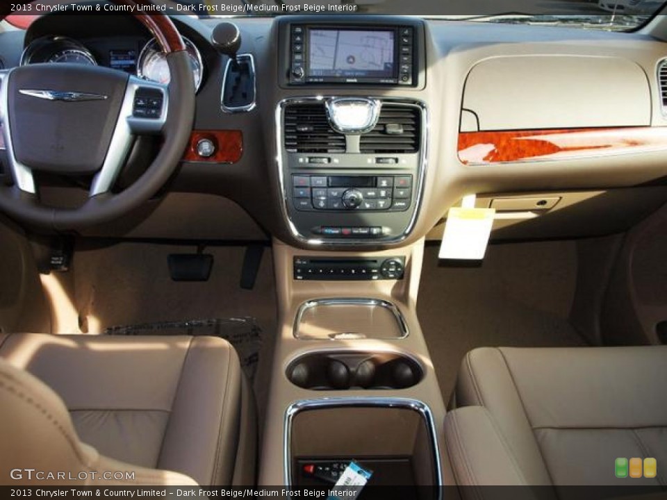 Dark Frost Beige/Medium Frost Beige Interior Dashboard for the 2013 Chrysler Town & Country Limited #74195620