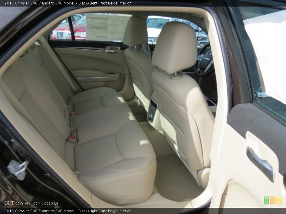 Black/Light Frost Beige Interior Rear Seat for the 2013 Chrysler 300  #74196793