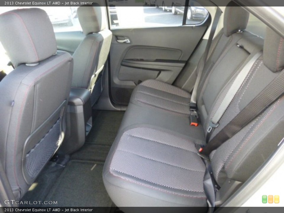 Jet Black Interior Rear Seat for the 2013 Chevrolet Equinox LT AWD #74198290