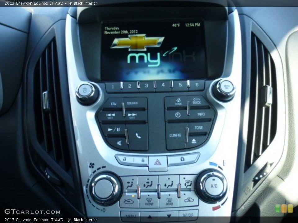 Jet Black Interior Controls for the 2013 Chevrolet Equinox LT AWD #74198395
