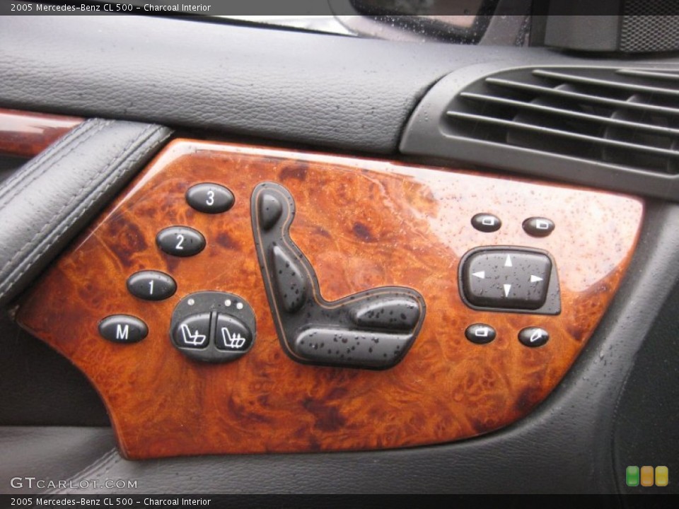 Charcoal Interior Controls for the 2005 Mercedes-Benz CL 500 #74200543