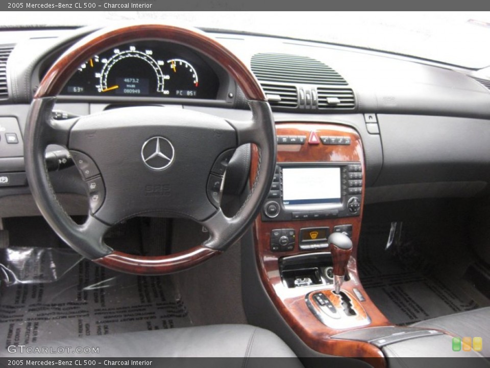 Charcoal Interior Dashboard for the 2005 Mercedes-Benz CL 500 #74200837