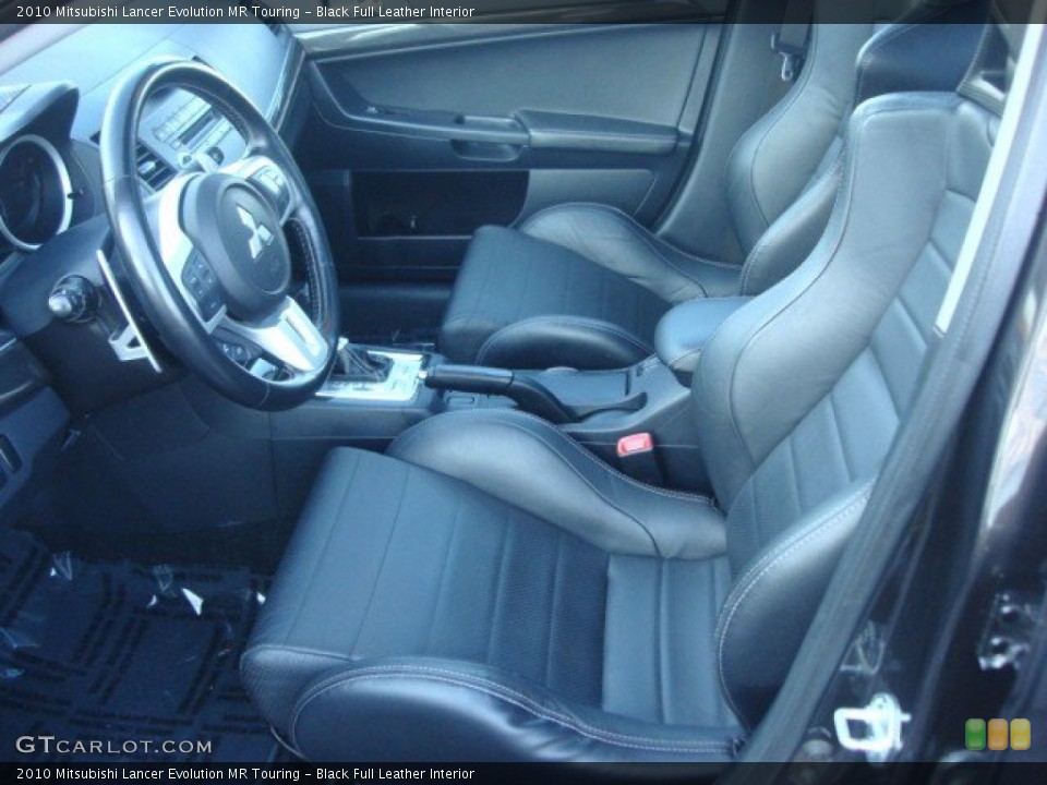Black Full Leather Interior Photo for the 2010 Mitsubishi Lancer Evolution MR Touring #74203897