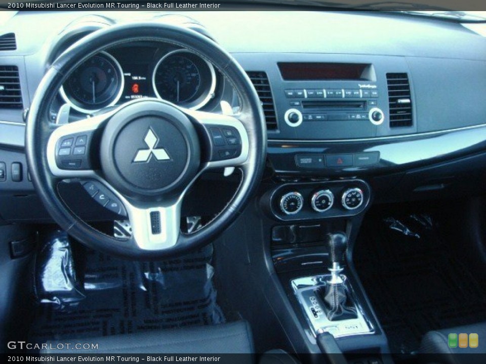 Black Full Leather Interior Dashboard for the 2010 Mitsubishi Lancer Evolution MR Touring #74203953