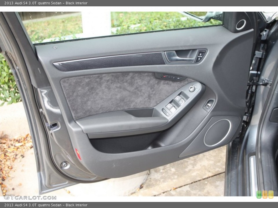 Black Interior Door Panel for the 2013 Audi S4 3.0T quattro Sedan #74204042