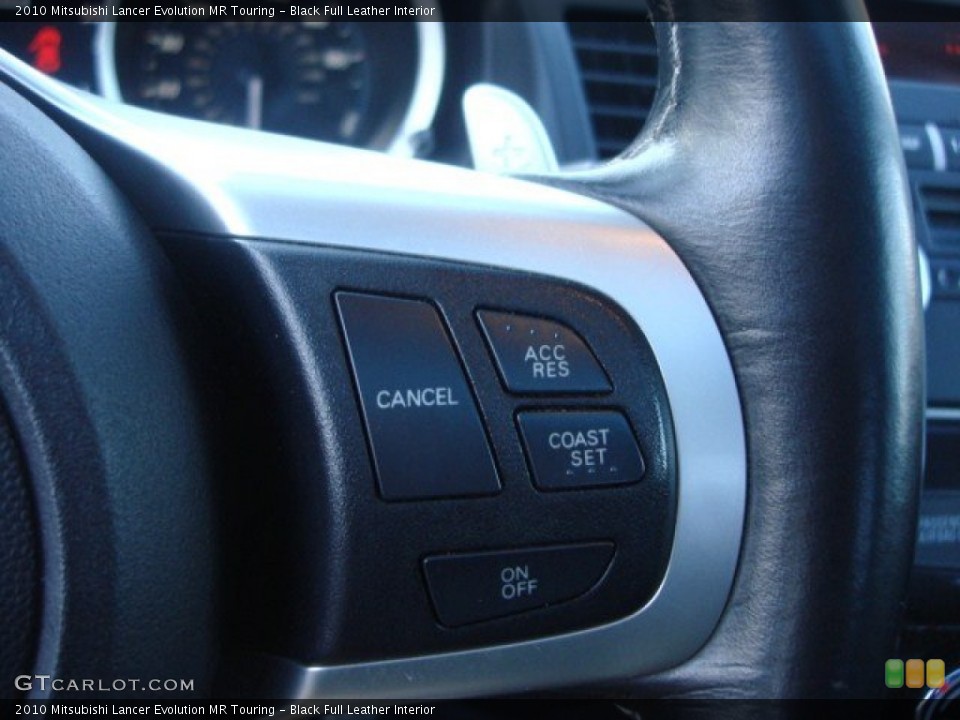 Black Full Leather Interior Controls for the 2010 Mitsubishi Lancer Evolution MR Touring #74204178