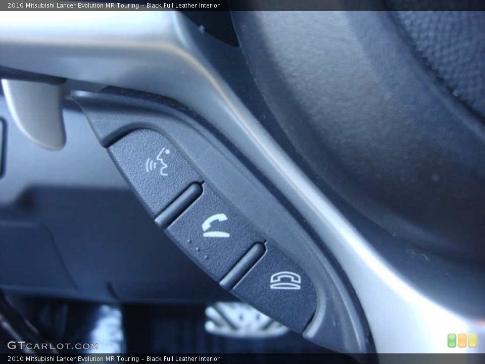 Black Full Leather Interior Controls for the 2010 Mitsubishi Lancer Evolution MR Touring #74204191