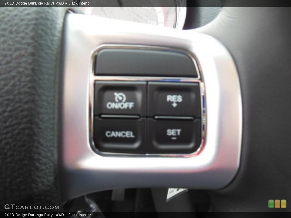 Black Interior Controls for the 2013 Dodge Durango Rallye AWD #74204369