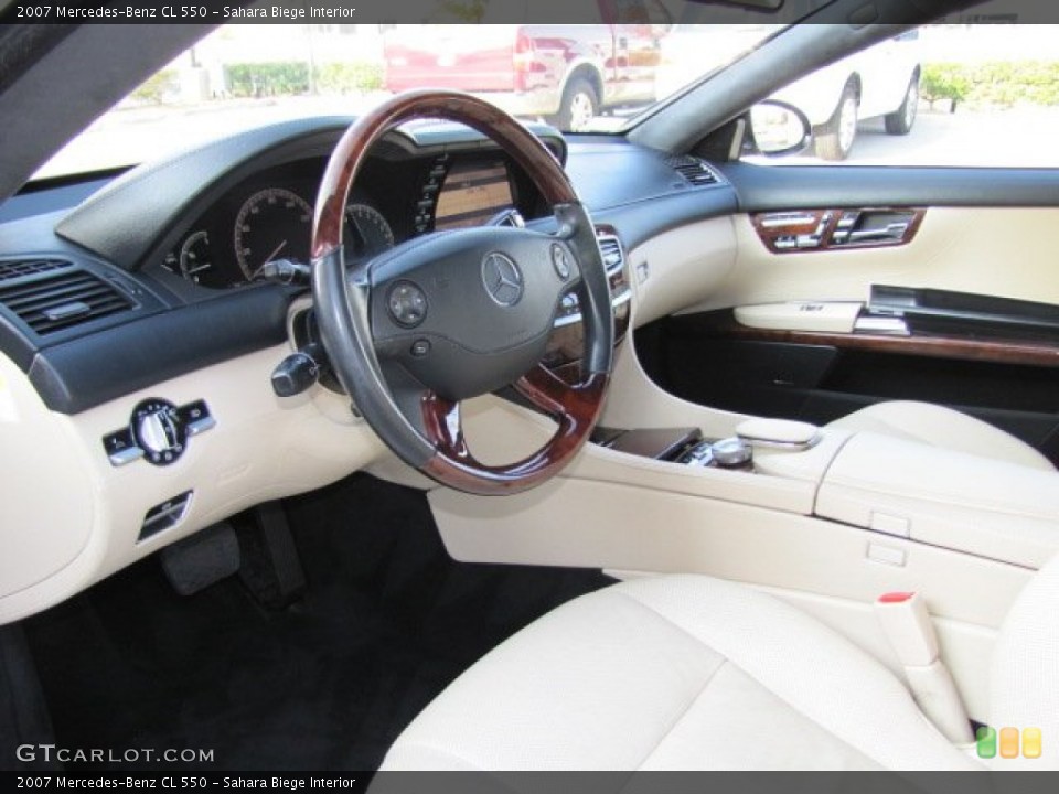 Sahara Biege Interior Photo for the 2007 Mercedes-Benz CL 550 #74206578