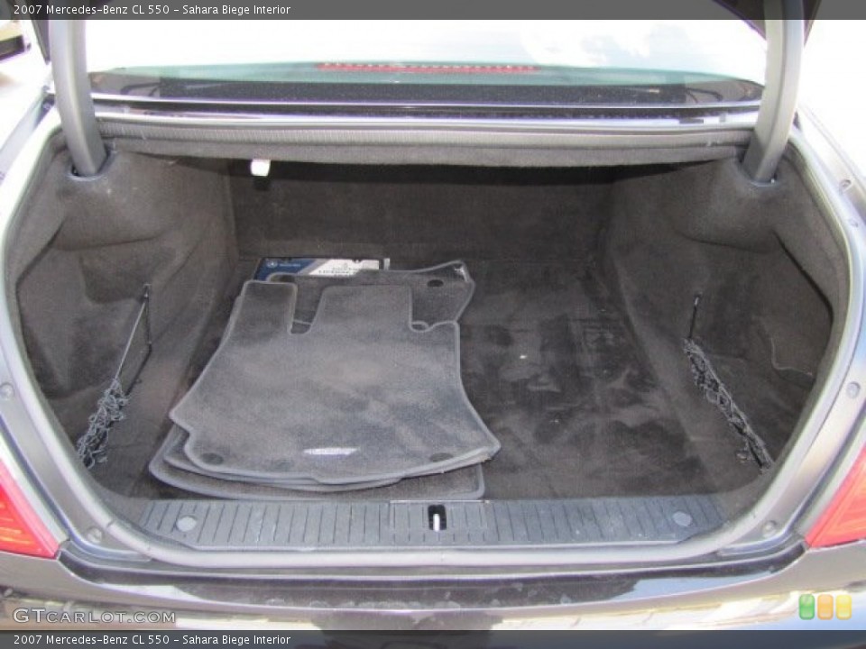 Sahara Biege Interior Trunk for the 2007 Mercedes-Benz CL 550 #74206829