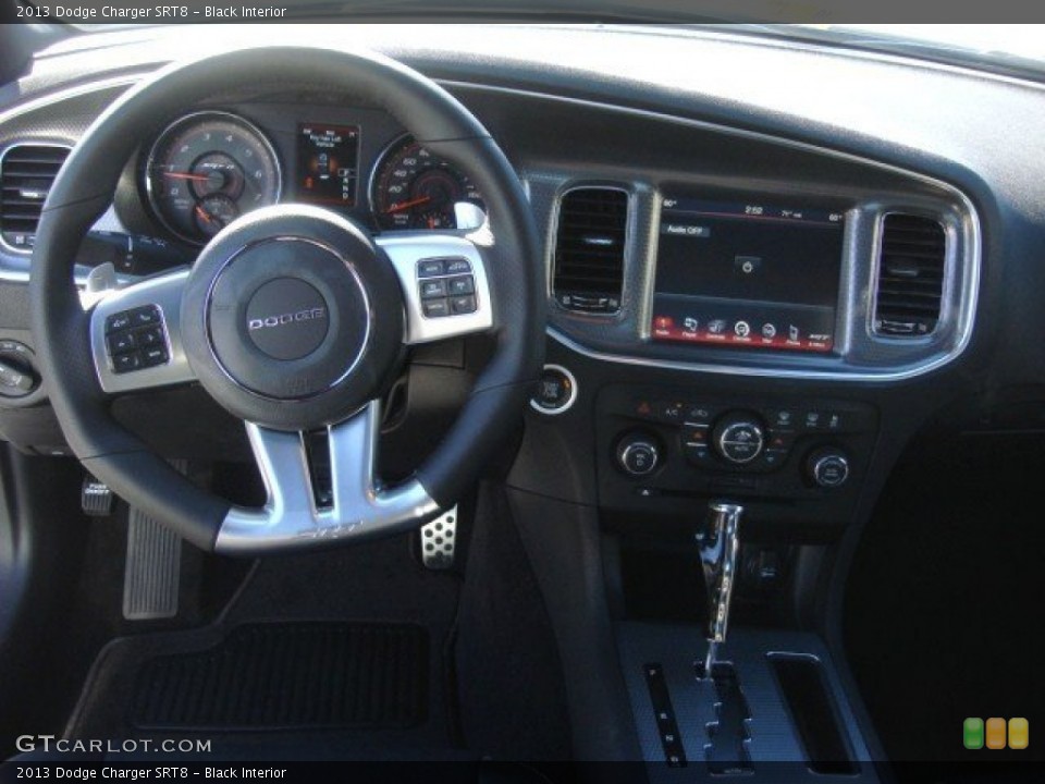 Black Interior Dashboard for the 2013 Dodge Charger SRT8 #74209475