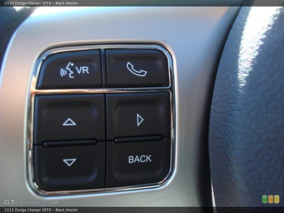 Black Interior Controls for the 2013 Dodge Charger SRT8 #74209630