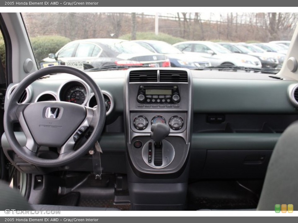 Gray/Green Interior Dashboard for the 2005 Honda Element EX AWD #74211988