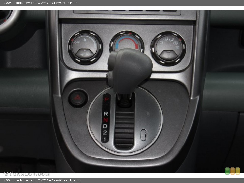 Gray/Green Interior Transmission for the 2005 Honda Element EX AWD #74212011