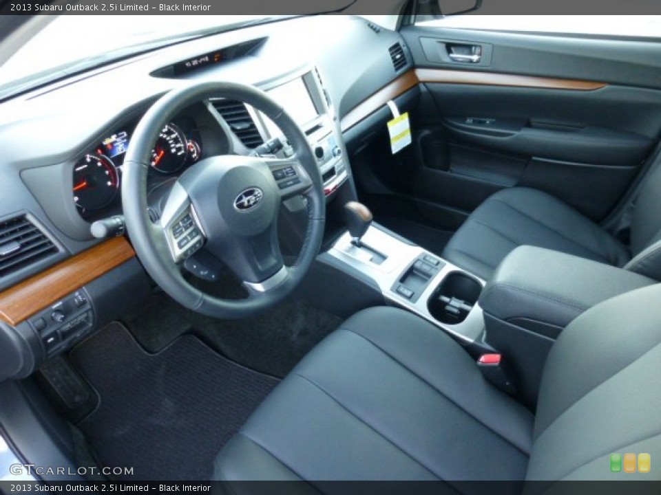 Black Interior Prime Interior for the 2013 Subaru Outback 2.5i Limited #74212801