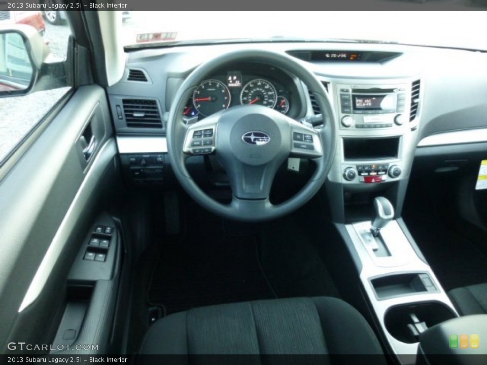 Black Interior Dashboard for the 2013 Subaru Legacy 2.5i #74213254