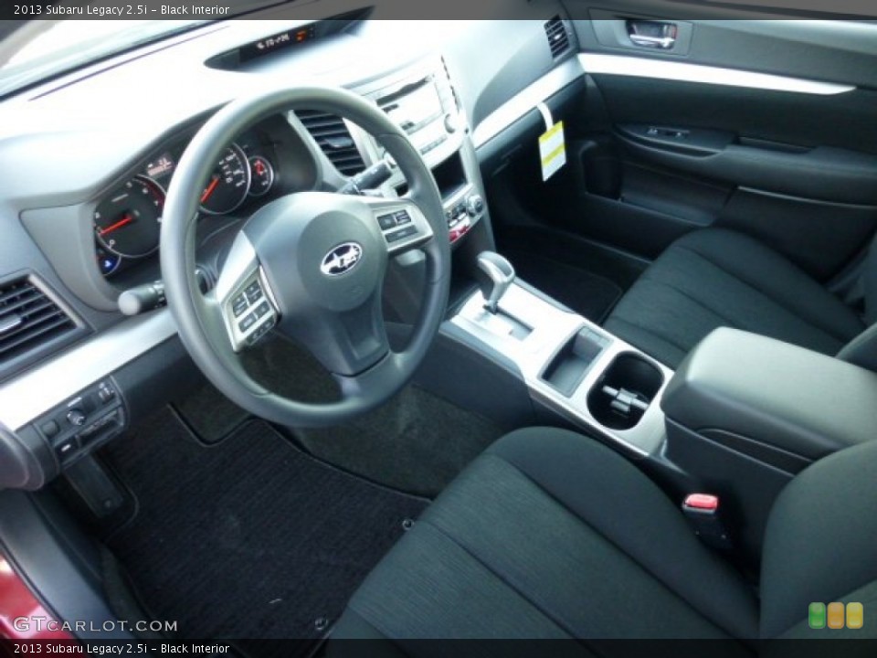 Black Interior Prime Interior for the 2013 Subaru Legacy 2.5i #74213275