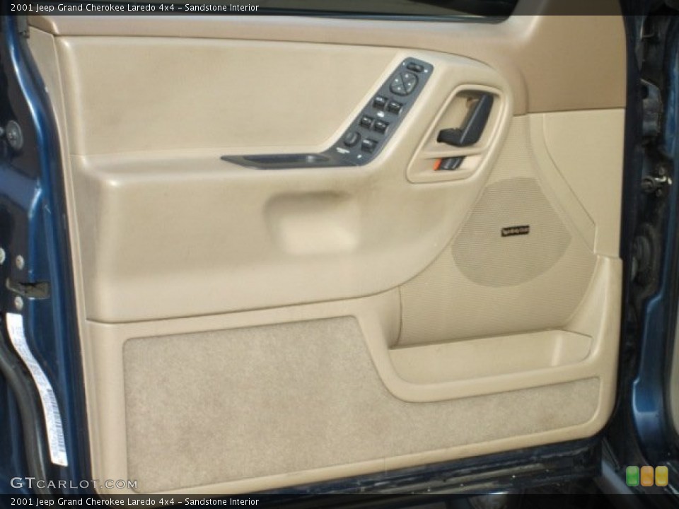 Sandstone Interior Door Panel for the 2001 Jeep Grand Cherokee Laredo 4x4 #74218400