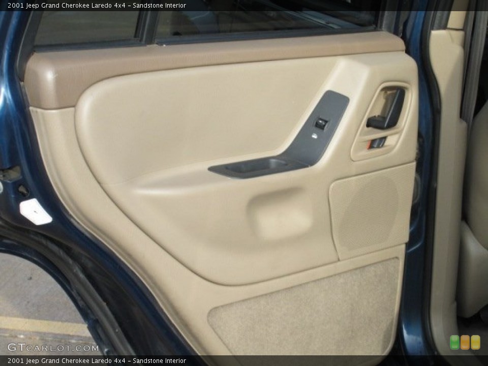 Sandstone Interior Door Panel for the 2001 Jeep Grand Cherokee Laredo 4x4 #74218484