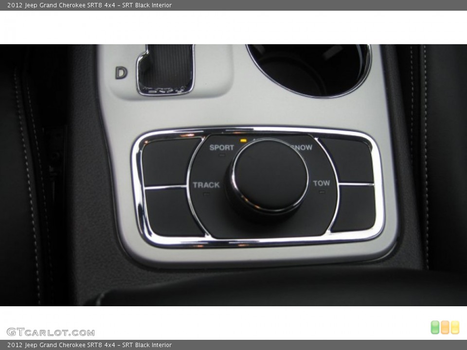 SRT Black Interior Controls for the 2012 Jeep Grand Cherokee SRT8 4x4 #74220077