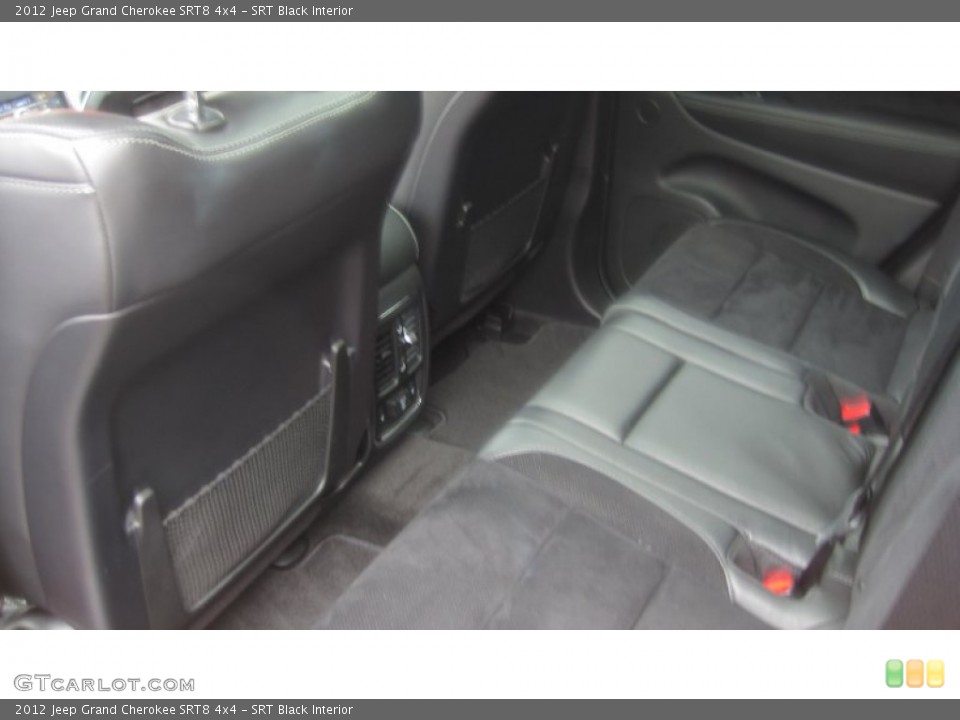 SRT Black Interior Rear Seat for the 2012 Jeep Grand Cherokee SRT8 4x4 #74220131