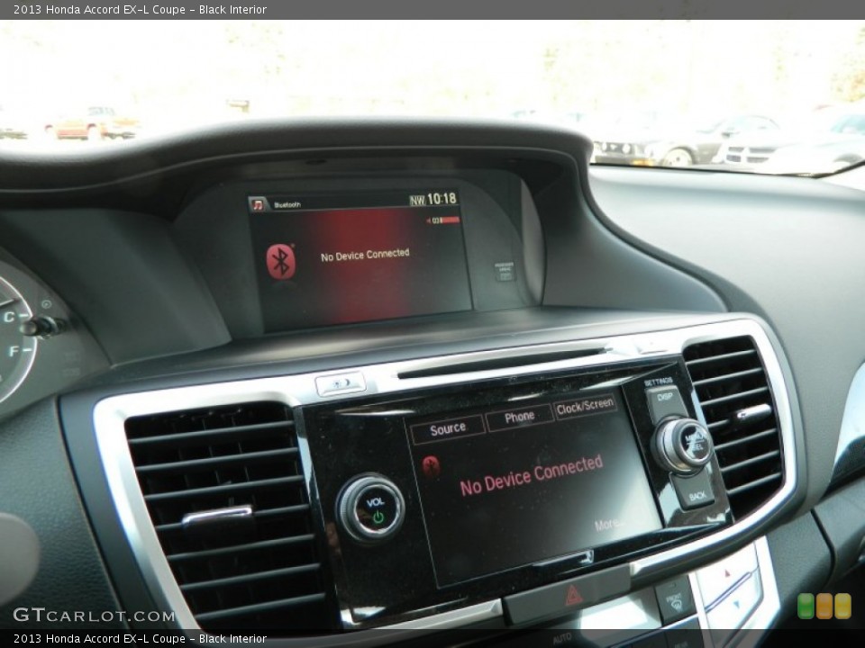 Black Interior Controls for the 2013 Honda Accord EX-L Coupe #74221617