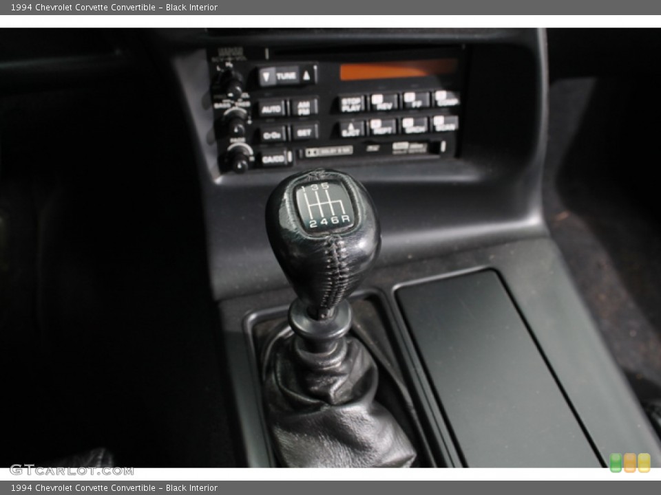 Black Interior Transmission for the 1994 Chevrolet Corvette Convertible #74223050