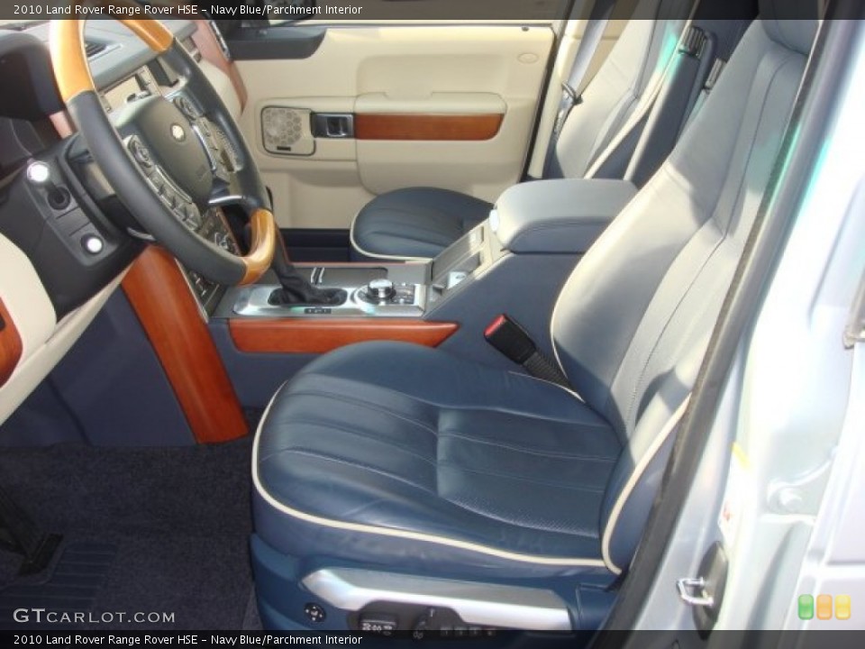 Navy Blue/Parchment Interior Front Seat for the 2010 Land Rover Range Rover HSE #74229059