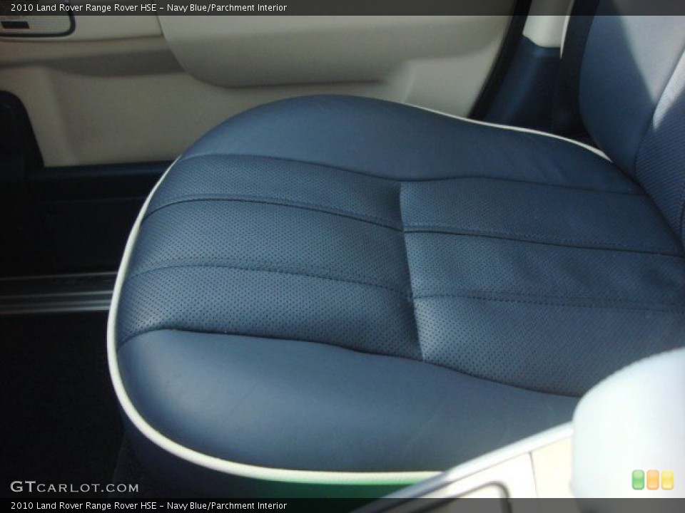 Navy Blue/Parchment Interior Front Seat for the 2010 Land Rover Range Rover HSE #74229425