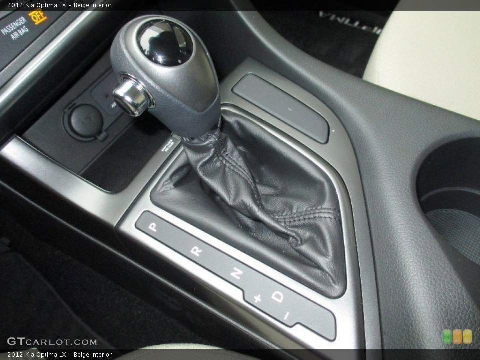 Beige Interior Transmission for the 2012 Kia Optima LX #74231924