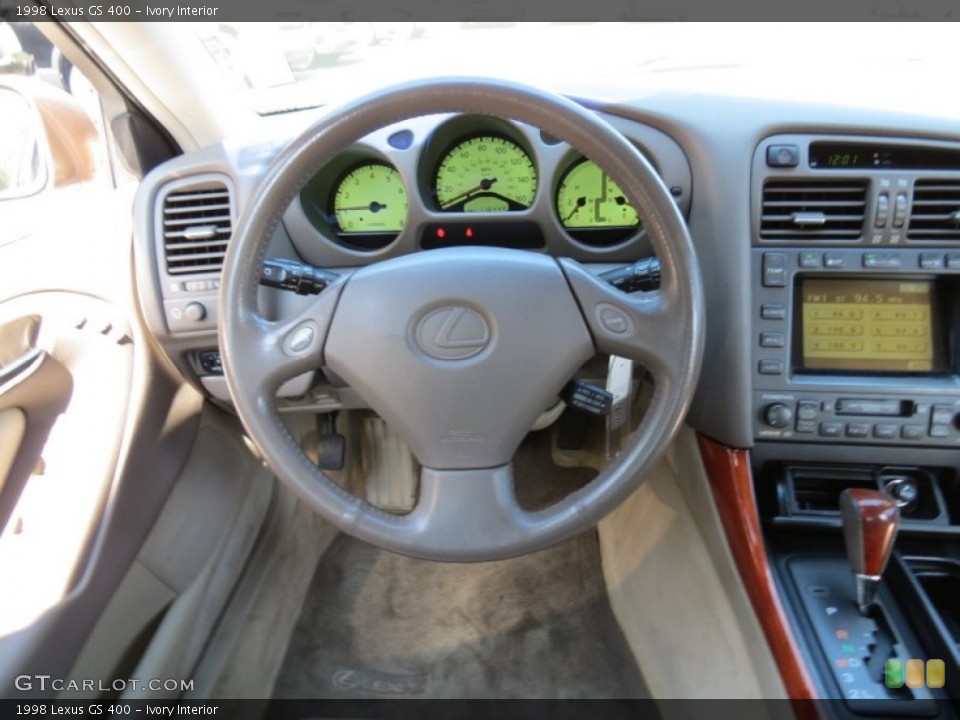 Ivory Interior Steering Wheel for the 1998 Lexus GS 400 #74234900