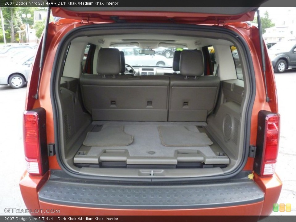 Dark Khaki/Medium Khaki Interior Trunk for the 2007 Dodge Nitro SLT 4x4 #74236214