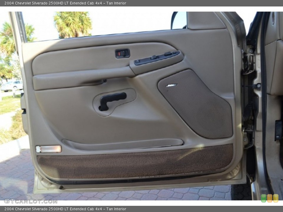 Tan Interior Door Panel for the 2004 Chevrolet Silverado 2500HD LT Extended Cab 4x4 #74236570