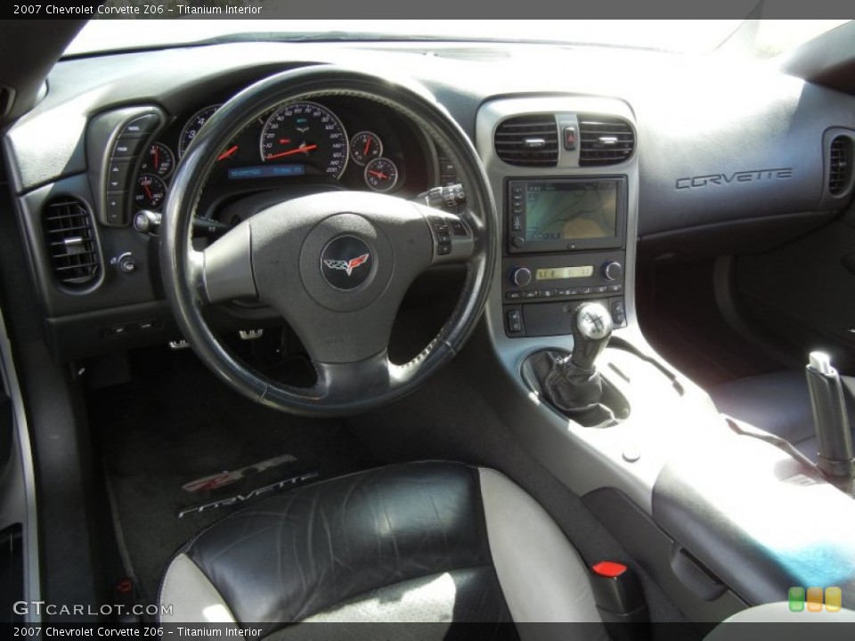 Titanium Interior Dashboard for the 2007 Chevrolet Corvette Z06 #74240403
