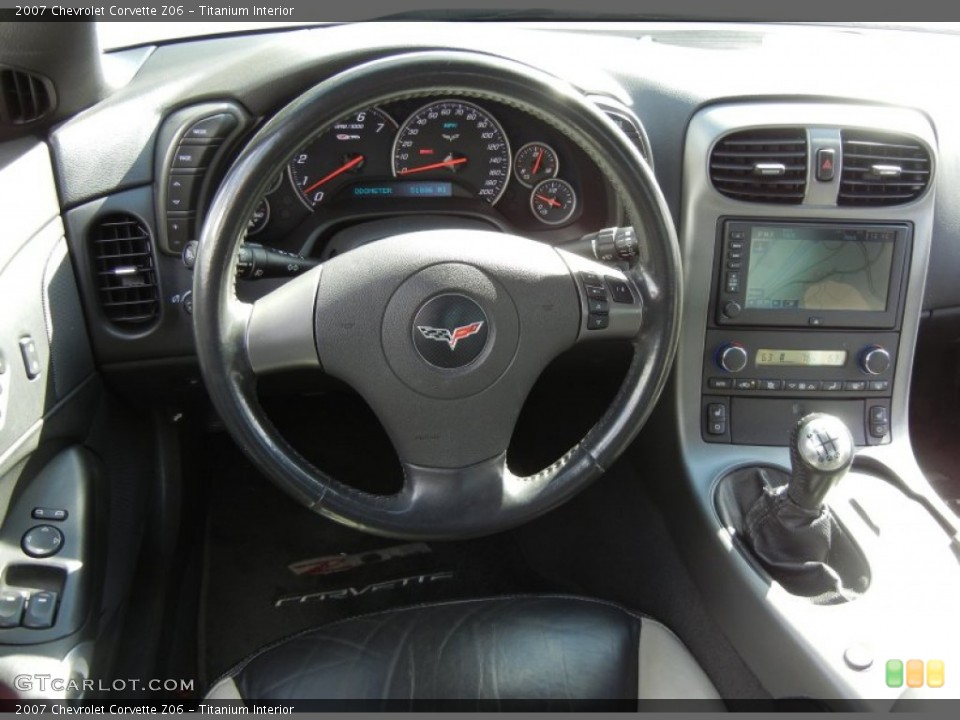 Titanium Interior Dashboard for the 2007 Chevrolet Corvette Z06 #74240429