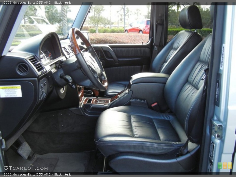 Black Interior Photo for the 2006 Mercedes-Benz G 55 AMG #74240868