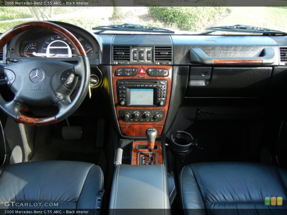 Black Interior Dashboard for the 2006 Mercedes-Benz G 55 AMG #74241022